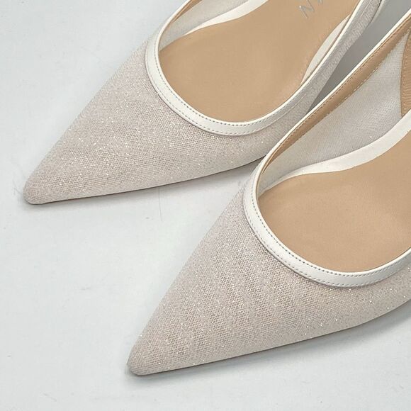 Stuart Weitzman Slingback Pointed Toe Pumps size 9 - Picture 5 of 11